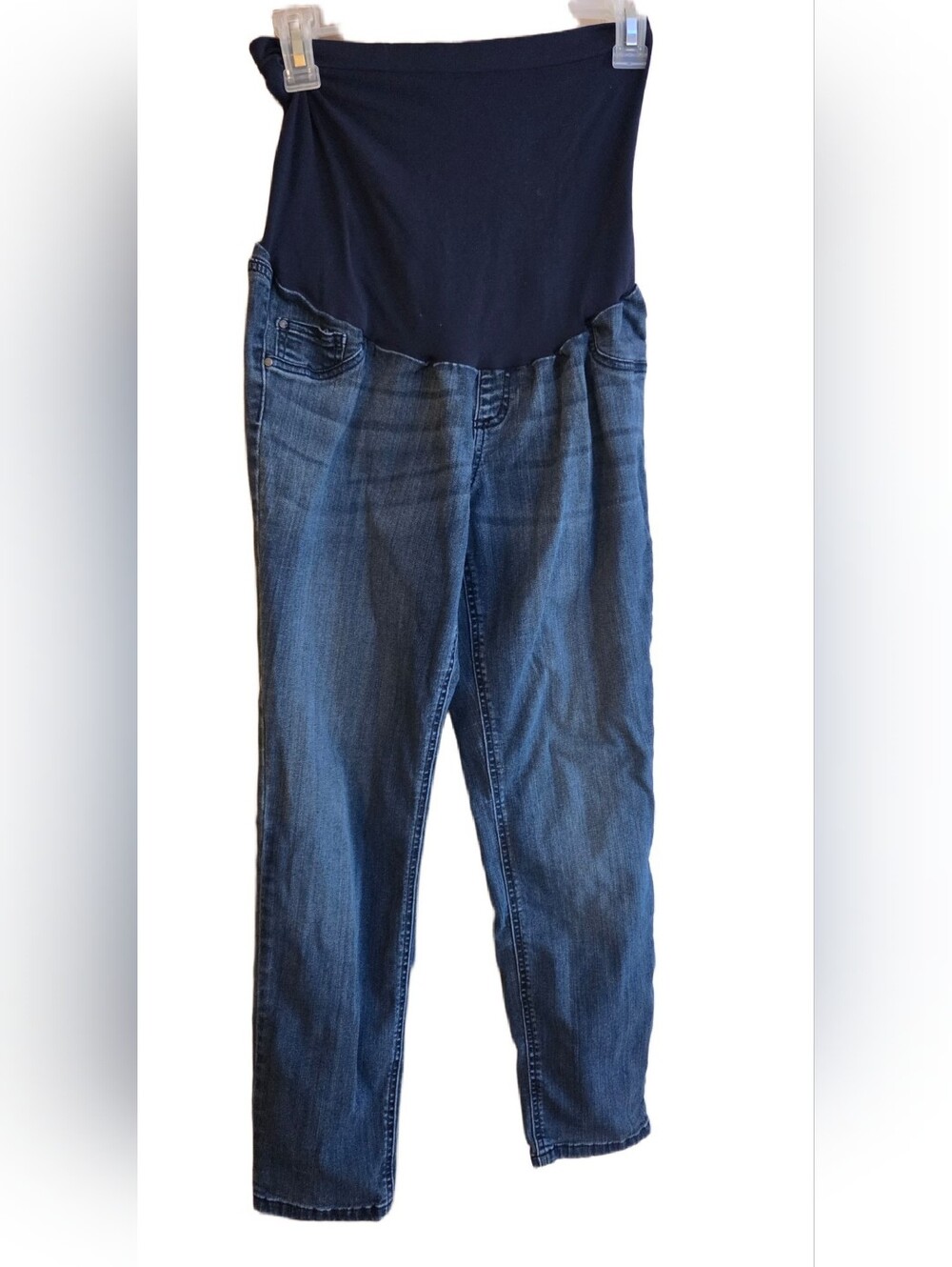 Indigo Blue Maternity Jeans Size Large